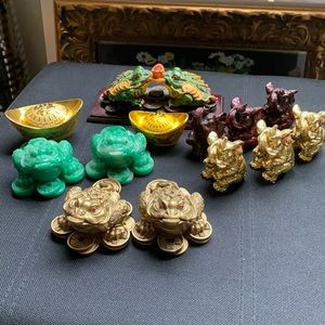 13 pcs  of lucky figurines for sales